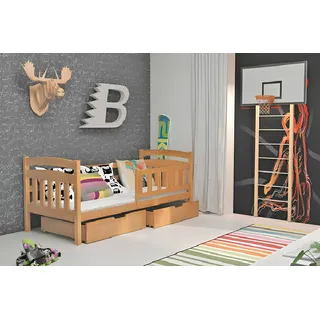 KINDERBETT Bett Kinder Betten mit Matratzen JUGENDBETT MIT BETTKASTEN KACPER 1