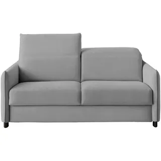 Bali Schlafsofa , Hellgrau , Metall , 188x84-105x100 cm , Textiles Vertrauen - Oeko-Tex®, Made in Germany , Typenauswahl, Fußauswahl, Stoffauswahl, Armteilvarianten, Hocker erhältlich, Armteil links, Armteil rechts , Wohnzimmer, Sofas & Couches, Schlafsofas, Dauerschläfer Sofas