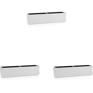 Lechuza BALCONERA Stone 80 quarzweiß 15667 (Packung mit 3)