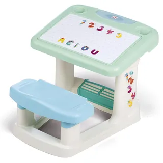 Chicos - Meine erste Aktivität Kinderschreibtisch | Kinderschreibtisch | Mit Malvorlagen und doppeltem Fach zur Aufbewahrung Aller Accessoires | Spieltisch und Malen für Kinder | Ab 2 Jahren (51053)