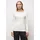 STREET ONE Langarmshirt STREET ONE Style Lanea Damen Gr 42 sanftes weiß Jersey Obermaterial 50 Baumwolle 50 Modal Futter 100 Baumwolle unifarben regular fit normal U-Boot-Ausschnitt angesetztes Bündchen Shirts Langarmshirt mit U-Boot Ausschnitt