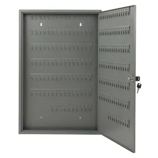 Alco Schlüsselkasten grau mit 200 Haken Zylinderschloss