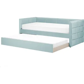 Beliani Tagesbett Chavonne 90 x 200 cm grün