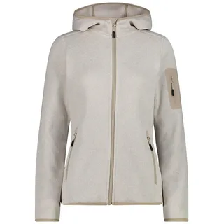 CMP Woman Jacket FIX Hood vaniglia-bianco 40