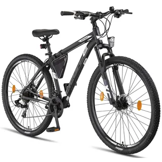 licorne bike gmbh Licorne Bike Effect Premium Mountainbike in 26, 27,5 und 29 Zoll - Fahrrad für Jungen, Mädchen, Herren und Damen - Shimano 21 Gang-Schaltung - Herrenrad