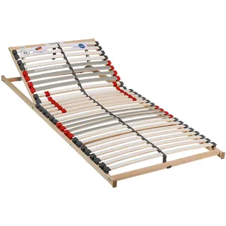 Visionight Lattenrost , Holz, Kunststoff , Birke, Buche,Birke, Buche , Schichtholz, vollmassiv,Schichtholz , 7-Zonen , 140x200 cm , Grüner Punkt, Made in Germany, V-Label Vegan , bewegliche Leistenlagerung, Federleisten mit Triokappen, Mittelgurt, individuelle Liegehärteeinstellung, verstellbar, alternative Größen erhältlich , Schlafzimmer, Lattenroste, verstellbare Lattenroste