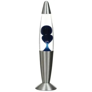 Licht-Erlebnisse Lavalampe Blau 36 cm
