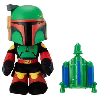 Star Wars Boba Fett Plüschtier Mit Stimmenklon-funktion Für Kinder - Multicolor - 3 Jahre