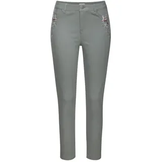 LASCANA 7/8-Jeggings Damen grün bedruckt Gr.34