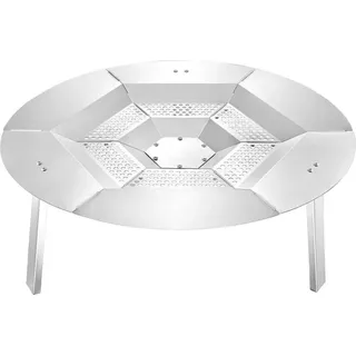 Edelstahl Wärmeverteiler für Feuerschale - Zubehör Feuerstelle - φ685x254mm Größe - Hochwertiger Wärmeverteiler für Feuerschalen