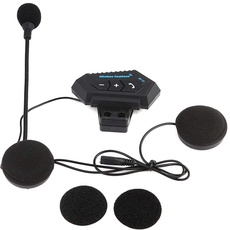 Motorrad Helm Headset, Bluetooth Headset Wireless Freisprech Telefon Motorrad Intercom Headset Helm für Motorräder Outdoor for GPS,Music Call Control