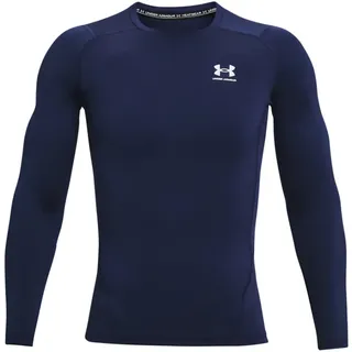 Under Armour HG Armour Comp Langarmshirt Midnight Navy L