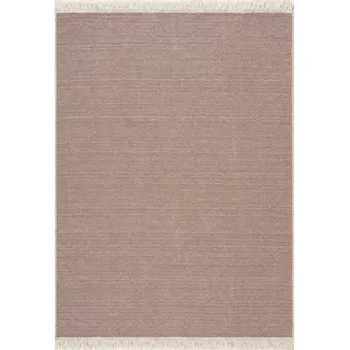 Fashion4Home Teppich Läufer - Tepiche für Wohnzimmer, Schlafzimmer, Küche, Kinderzimmer, Badezimmer - Boho Kelim Teppiche - Läufer Flur Teppich Beige, Größe: 120x170 cm