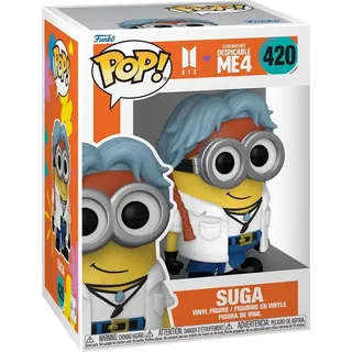 Minion x BTS Despicable Me 4- Suga 420 - Funko Pop! Vinyl Figur