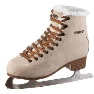 ROCES Damen Suede ECO-FUR Freizeit-Schlittschuh, suedebrown, 42