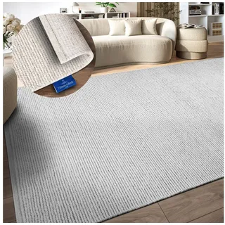 Villeroy & Boch Wollteppich »Francois« rechteckig 7 mm Höhe in rund, oval, Läufer, handgewebt, Wolle, Wohnzimmer, Schlafzimmer, weiß