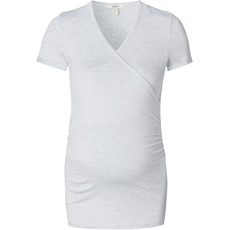 ESPRIT Maternity Damen Nursing Short Sleeve T-Shirt, Light Blue-443, Small