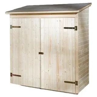Weka Geräteschrank 1,6 x 0,85 m Braun