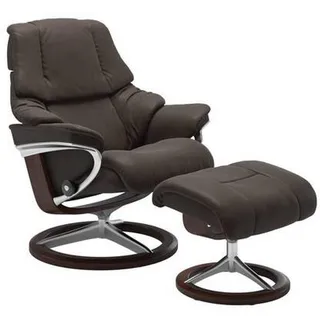 Stressless Relaxsesselset , Braun, Dunkelbraun , Holz, Leder , Echtleder , Rindleder , Buche , Schichtholz , 83x100-110x76 cm , Lederauswahl, Stoffauswahl , Wohnzimmer, Sessel, Ledersessel