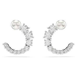 Swarovski Creolen Matrix Weiß 1234567