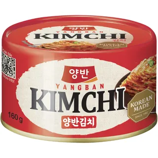 yangban DONGWON Kimchi, koreanisch eingelegter Kohl, 1 x 160g, Abtropfgewicht 120 g