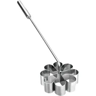 Ibili Backform Blumenrosette gewinkelt 15 x 9 x 3 cm