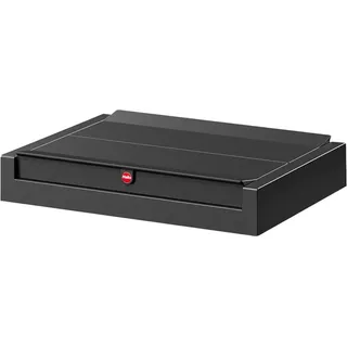 Hailo Schwingdeckel 2021769 für Big Box mit Schließautomatik schwarz - Schwarz
