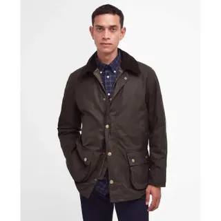 Barbour für Herren. MWX0339 Ashby Waxed Jacket braun (XXL), Lässig, Polyester