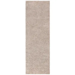 Carpet City Hochflor-Teppich »City Shaggy« rechteckig 30 mm Höhe Auch als Läufer, Langflor, Uni, Shaggy, flauschig-weich, beige