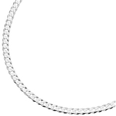 Bild Kette ohne Anhänger »Schmuck Geschenk Silber 925 Halsschmuck Halskette Panzerkette«, silberfarben