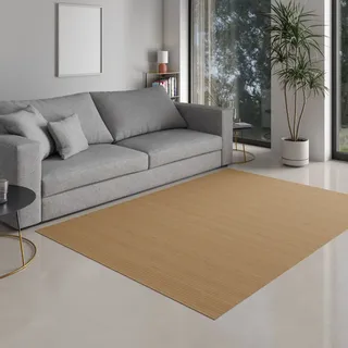 Bambusteppich MASSIVE, 17mm gehärtete Stege, teppich ohne Bordüre, Bambusmatte