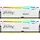 FURY Beast RGB 32GB DDR5 CL30 DIMM (2 x 16GB, 6000 MHz, DDR5-RAM, DIMM), RAM, Weiss