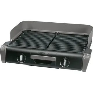 Tefal Family Tischgrill 2400 Watt schwarz/silber
