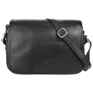 Samantha look Umhängetasche Leder Black