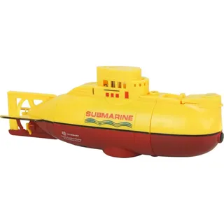 Mini-RC U-Boot Schiff 6CH High Speed Radio Fernbedienung Boot Modell elektrische Kinder Spielzeug Gelb