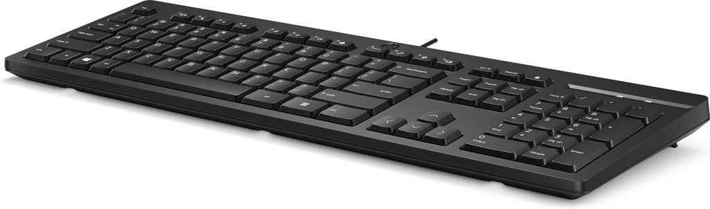 Bild von 125 kabelgebundene Tastatur, schwarz, USB, DE (266C9AA#ABD)