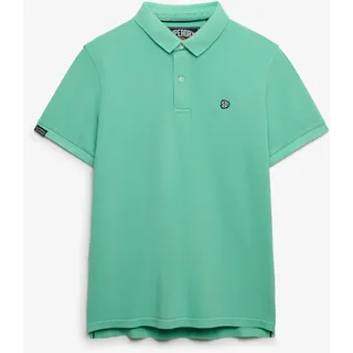 Superdry Poloshirt "VINTAGE DESTROY POLO" Baumwolle, relaxed fit, spring bud grün