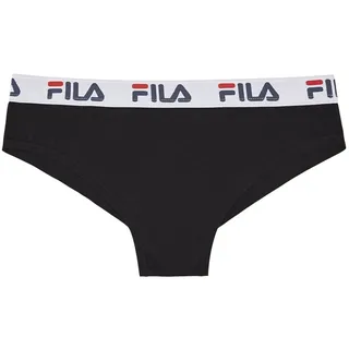 Fila Damen Brasilianer Slip FU6067 Woman Brazilian 200 S, 200 Black, S, FU6067