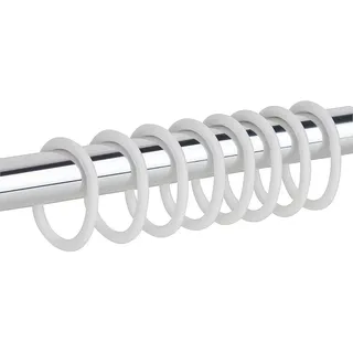 Evenes Duschvorhangringe ESOM, weiß, 12 Stück - 93 967 57