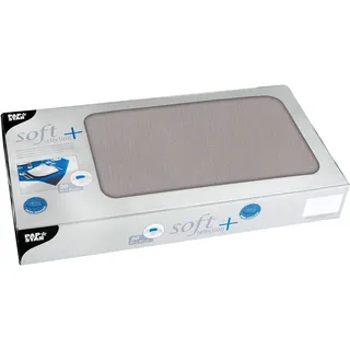 Papstar Mitteldecken Vlies "soft selection plus" 80 x 80 cm Grau