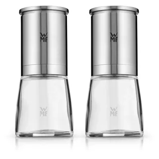 WMF De Luxe Gewürzmühle 14 cm Silber befüllt