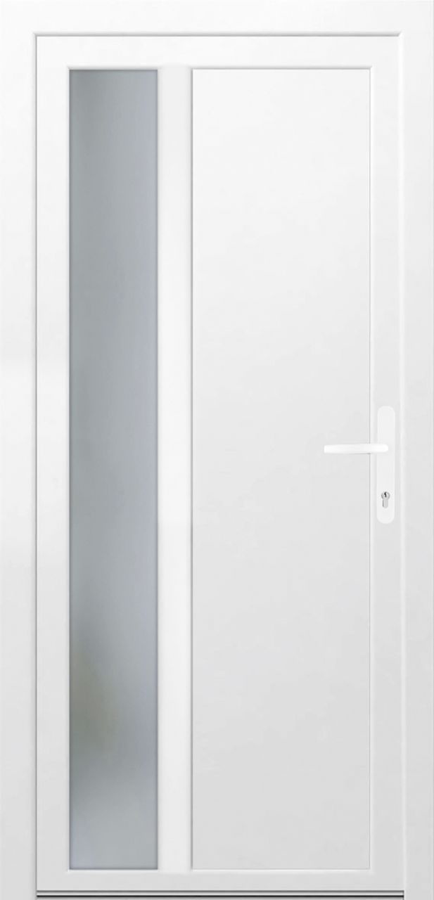Bild von Nebeneingangstür K511 98 x 198 cm DIN rechts weiß