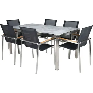 Greemotion Sydney Set 7-tlg. Grau/Silberfarben