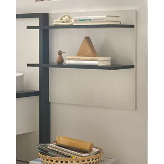 furn.design Wandboard 60 x 54 cm Weiß/Anthrazit