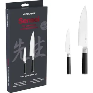 Fiskars 1052332 Sensei Messerset, 2- teilig