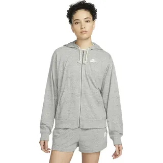 Nike Freizeitjacke Sportswear Gym Vintage Jacke Damen mit Kapuze, Farbe:Schwarz, Größe:XL - Schwarz