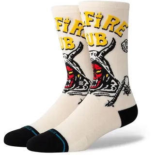 Stance Hellfire Crew Socken - Vintage Weiß