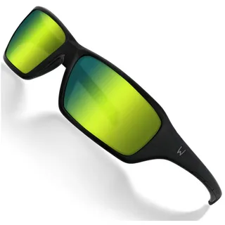 Westin W6 Sport 15 Matte Black LB Green AR GREEN Polbrille Polarisationsbrille