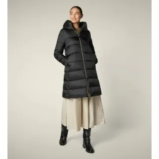 Save The Duck für Damen. D40279W-IRIS21 Lysa Mantel schwarz (XS), Lässig, Nylon