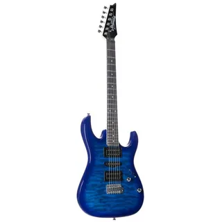 IBANEZ GRX70QA-TBB Transparent Blue Burst